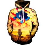 Astronaut Womens Hoodie