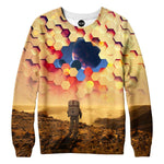 Astronaut Barrier Womens Sweatshirt