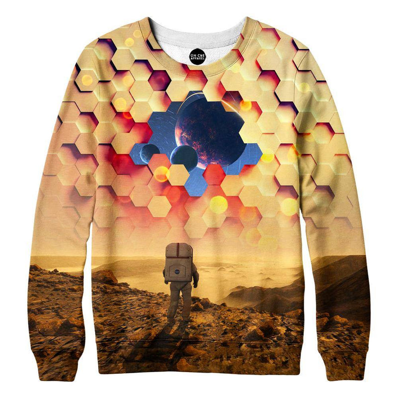 Astronaut Barrier Womens Sweatshirt