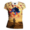 Astronaut Barrier Womens T-Shirt