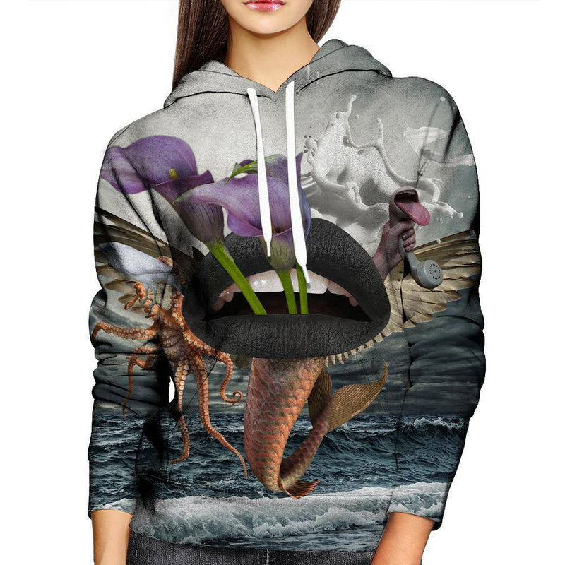 Behind And Beyond Womens Hoodie