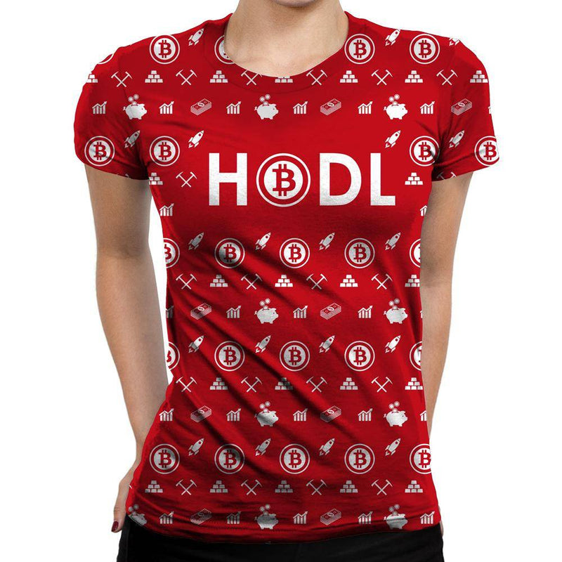 Bitcoin Womens T-Shirt