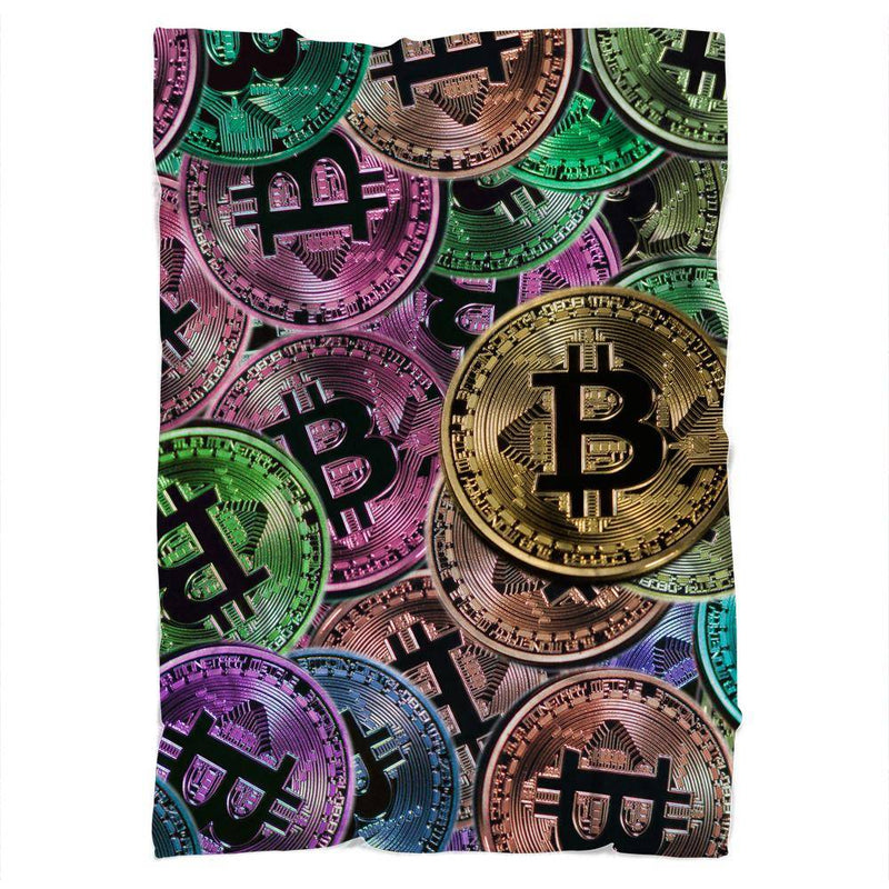 Bitcoin Pattern Blanket