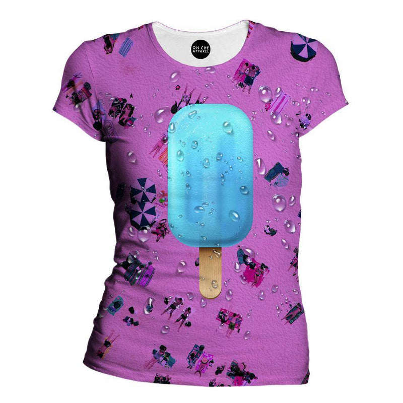 Blue Ice Womens T-Shirt