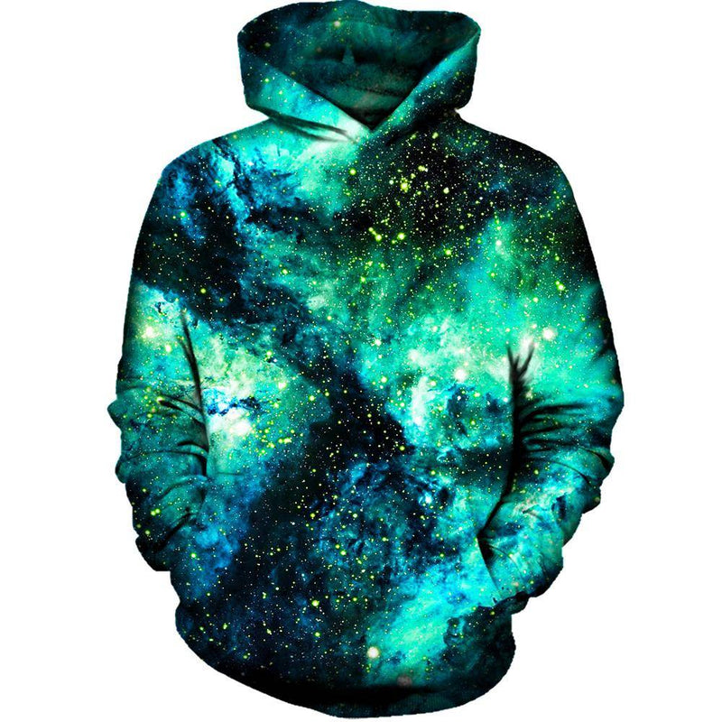 Green galaxy deals hoodie