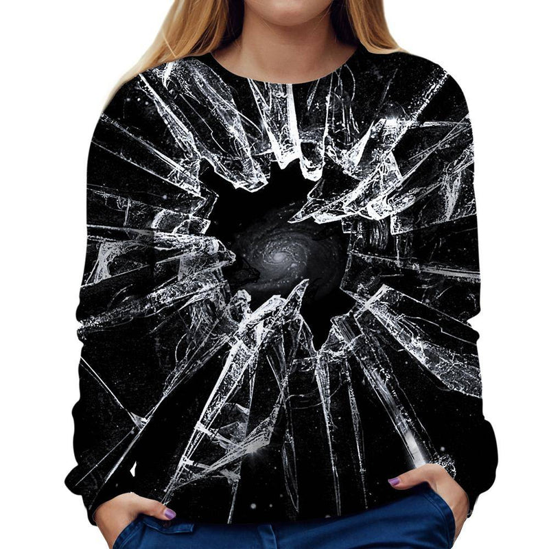 Broken Womens Sweatshirt