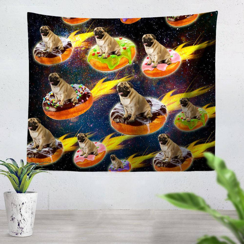 Pug Tapestry