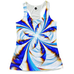 Blue Whirl Racerback