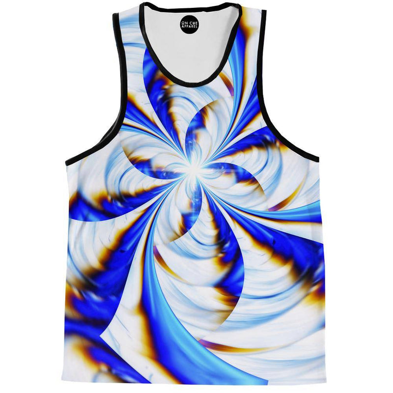 Blue Whirl Tank Top
