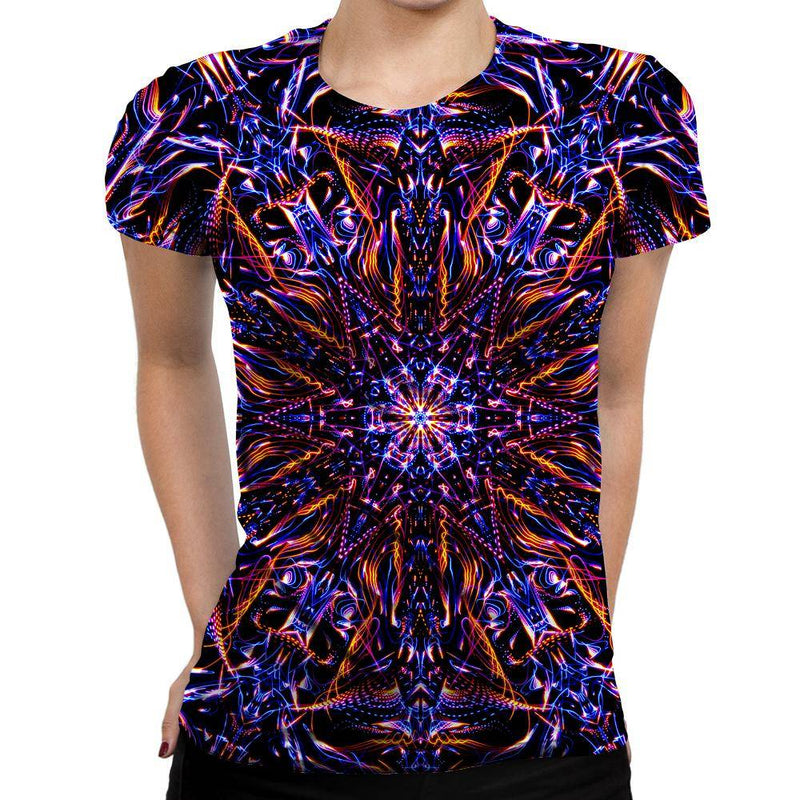 Abstract Womens T-Shirt