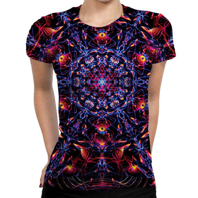 Abstract Womens T-Shirt