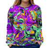 Abstract Womens Sweatshirt