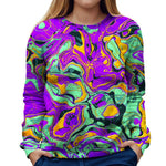 Abstract Womens Sweatshirt