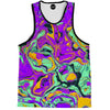 Purple Liquid Tank Top