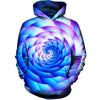 Never Stop Spinning Womens Hoodie