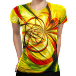 Abstract Womens T-Shirt