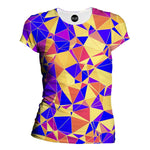 Funky Triangles Womens T-Shirt