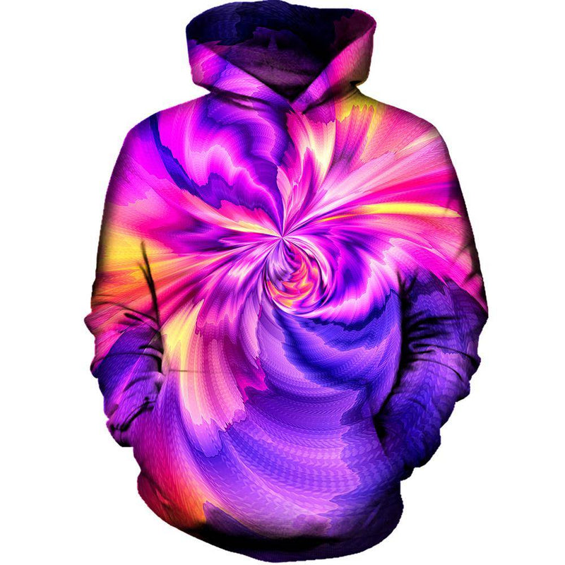 Purple Zoom Womens Hoodie