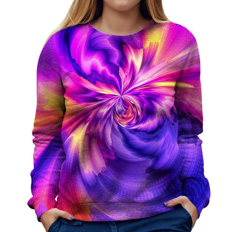 Abstract Womens Sweatshirt