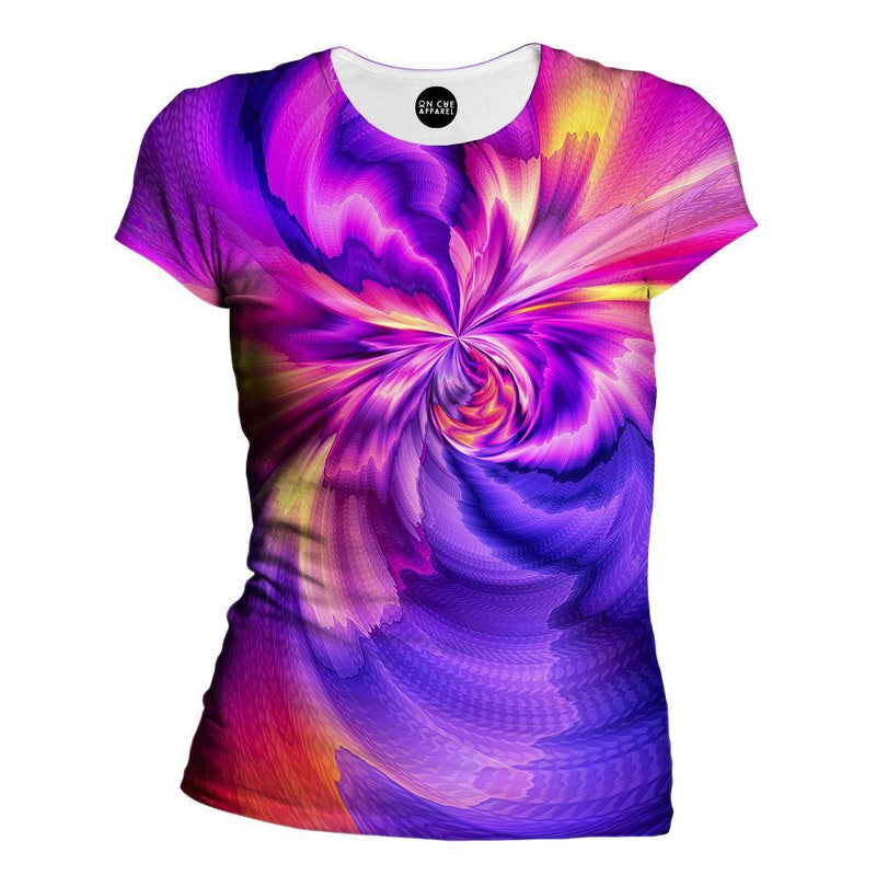 Purple Zoom Womens T-Shirt