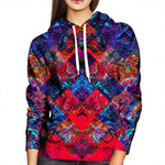 Abstract Womens Hoodie