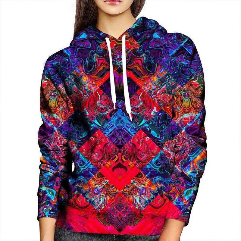 Abstract Womens Hoodie