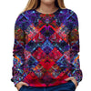 Abstract Womens Sweatshirt