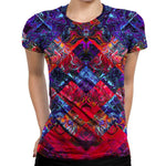 Abstract Womens T-Shirt
