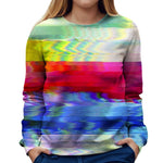 Abstract Womens Sweatshirt