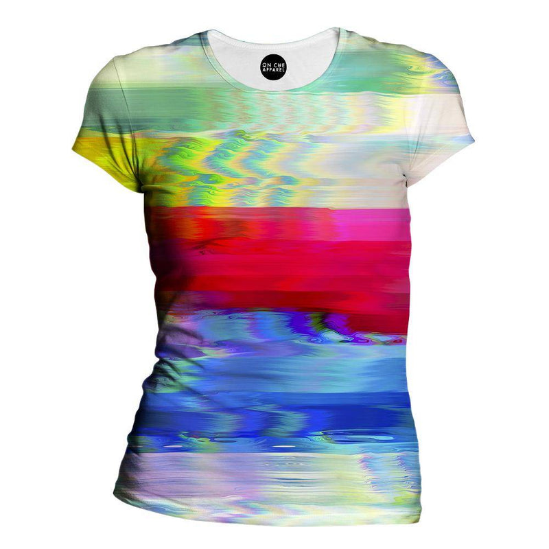 Thick Lines Womens T-Shirt