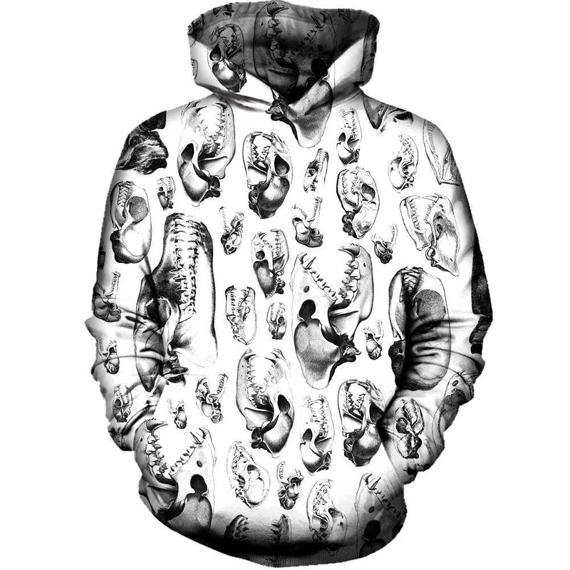 Carnivore White Hoodie – On Cue Apparel