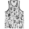 Carnivore White Tank Top