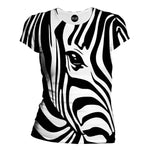 Zebra Stripes Womens T-Shirt