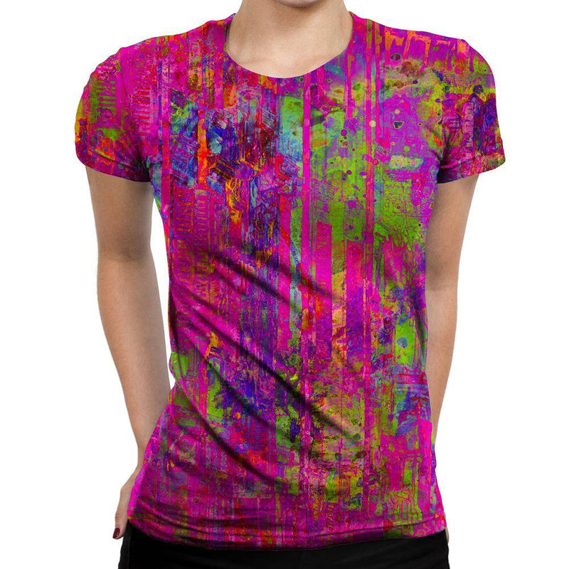 Abstract Womens T-Shirt