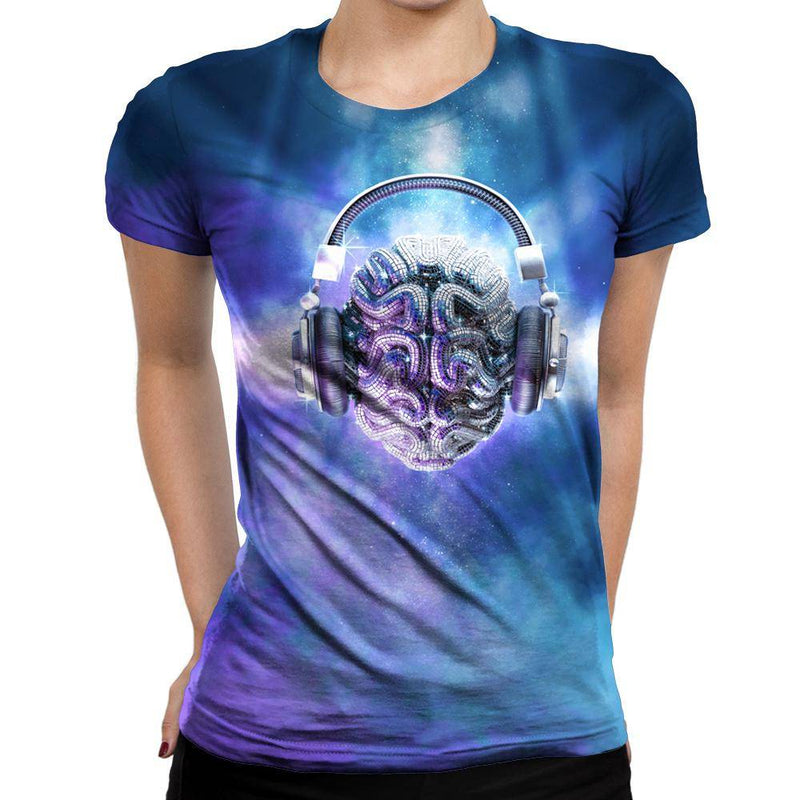 Brain Womens T-Shirt