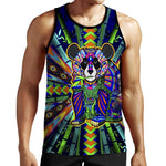 Colorful Panda Tank Top