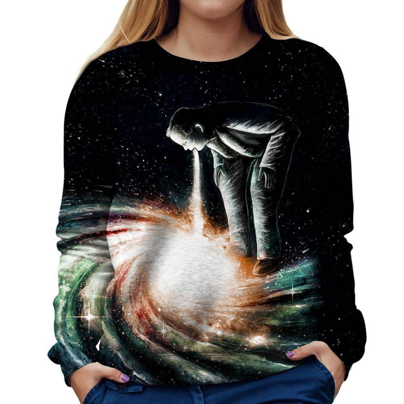 Galaxy Womens Sweatshirt