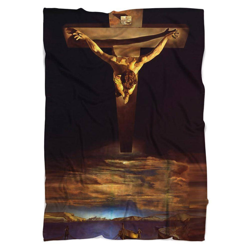 Cristo De San Juan De La Cruz Blanket