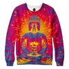 Crystal Buddha Womens Sweatshirt