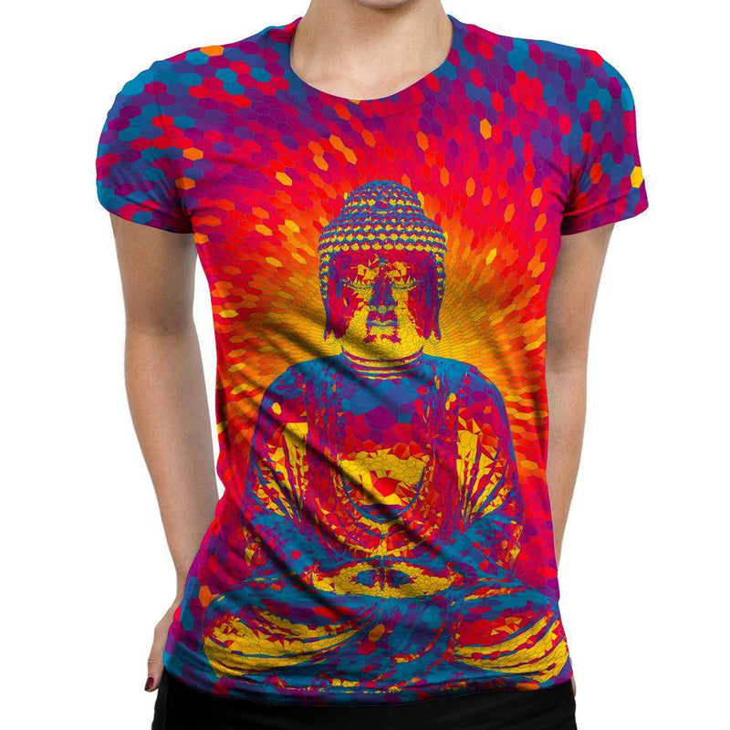 Buddha Womens T-Shirt