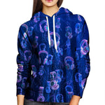 Headphone Womens Hoodie