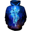Deep Space Embrace Womens Hoodie