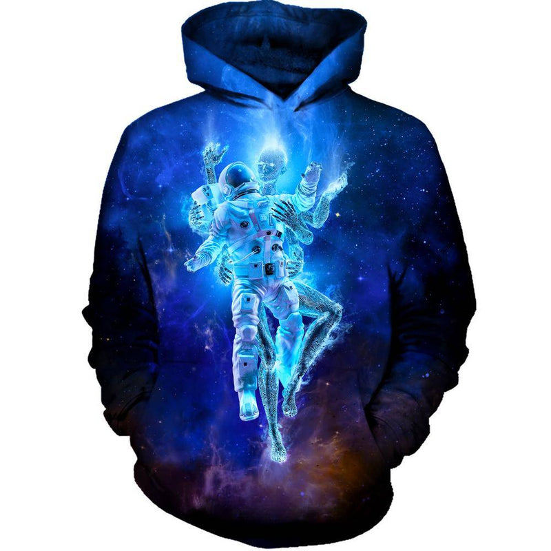 Deep Space Embrace Womens Hoodie
