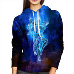 Robot Womens Hoodie