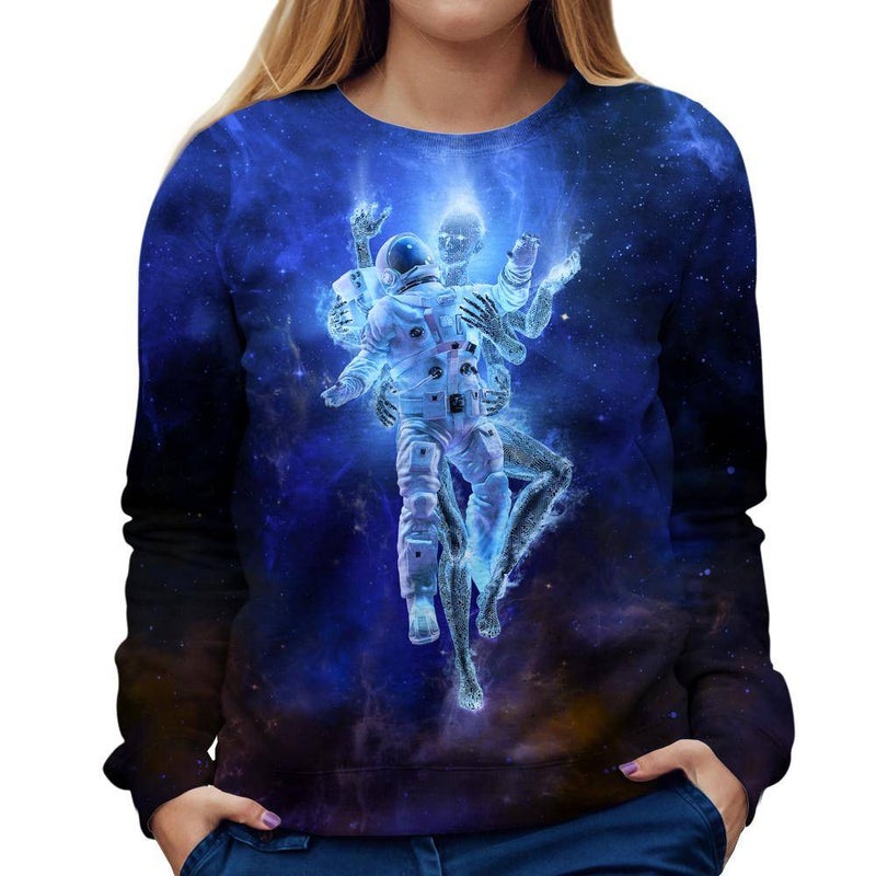 Robot Womens Sweatshirt
