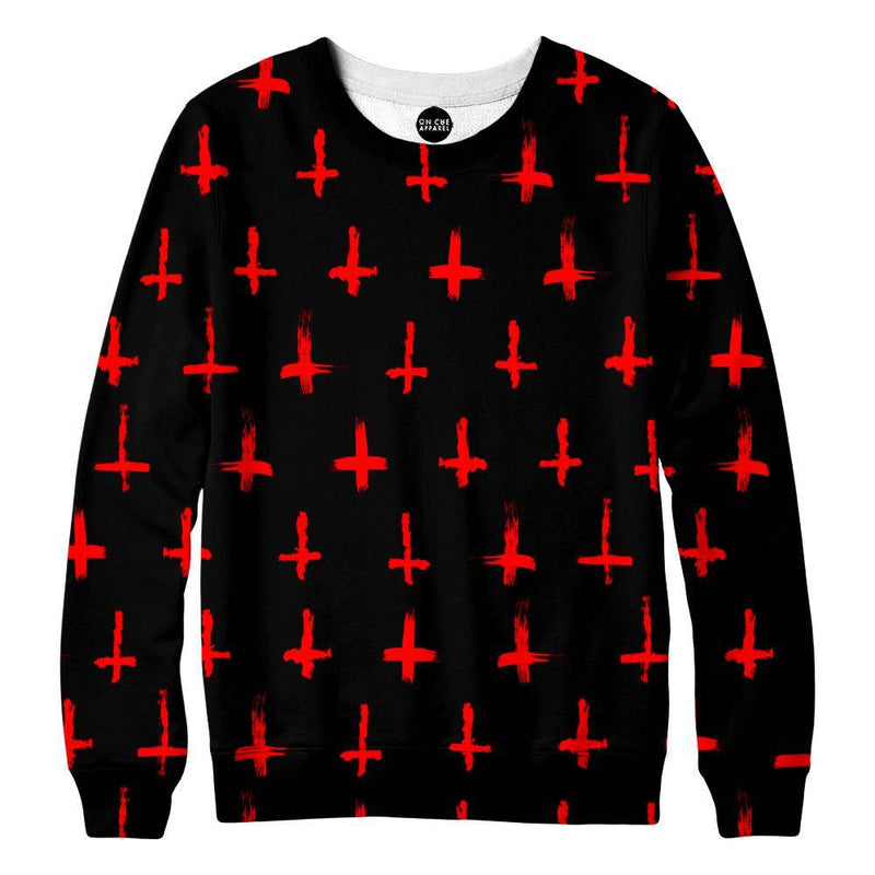 Devilish Red Cross Sweatshirt