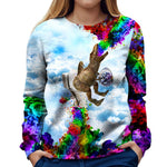 T-Rex Womens Sweatshirt