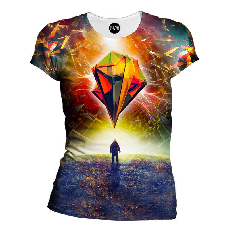 Astronauts Prism Womens T-Shirt