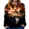 Galaxy Womens Sweatshirt