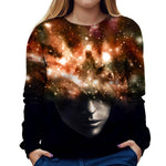 Galaxy Womens Sweatshirt